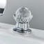 Robinet de lavabo pour salle de bain à 2 poignées cascade 8 po
