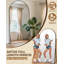 Miroir surdimensionné arqué en métal surdimensionné-570231710-538980990