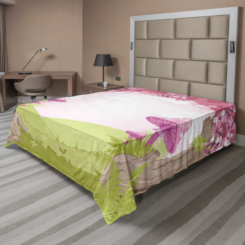 Drap plat Ambesonne, Drap plat pour très grand lit californien