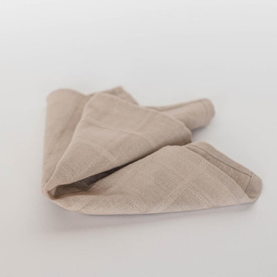 Serviette à carreaux