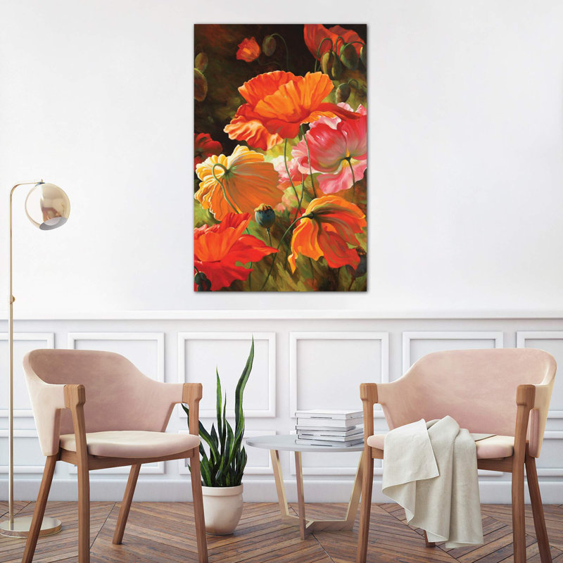 Springtime Blossoms by Emma Styles - Wrapped Canvas Painting, 101.6 cm H x 66.04 cm W x 3.175 cm D