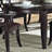 Keenan Dark Walnut Finish Dining Table w/1 Leaf