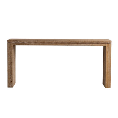 Solid Wood Table Behind Couch, Retro Narrow Entryway For Hallway, Versatile Option Home Spaces, Frame, Waterproof Surface, Easy Assembly Long Living Room, Hallway Foyer, Accent With Spacious