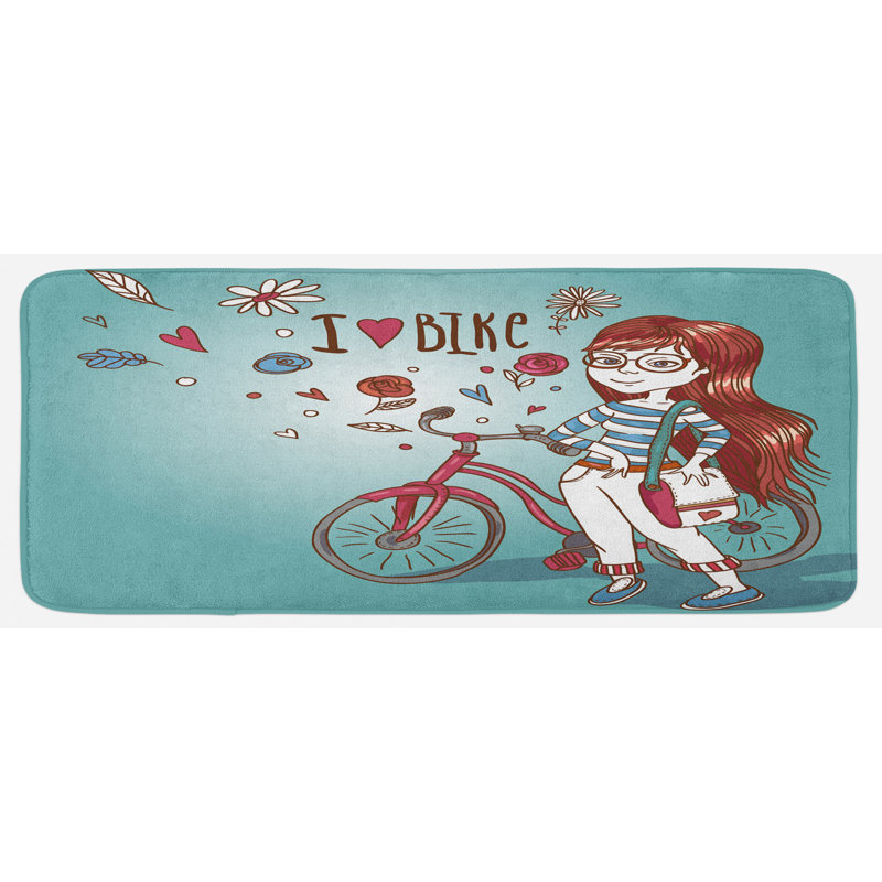 Tapis de cuisine dessinable