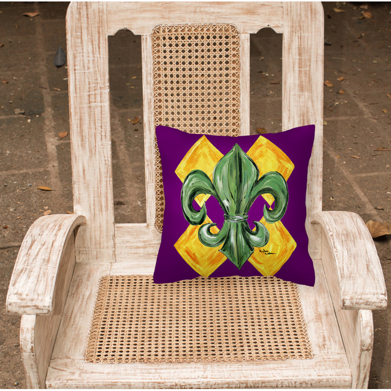  Coussin Mardi Gras