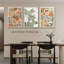 3 Piece Wrapped Canvas Set