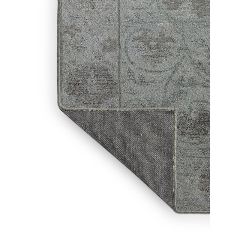 Tapis oriental gris Hanston, Rectangle 7 pi x 10 pi