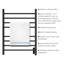 Chauffe-serviettes électrique mural Hot Bath-86725513