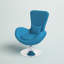 Chaise de réception pivotante avec siège incliné Marilo LeatherSoft - Siège d'invité-88610666