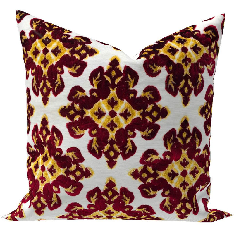 Ross Damask Square Cushion Cover