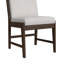 Chaise d'appoint de salle à manger Gadberry avec tissu beige Boucle en brun (2 par carton)