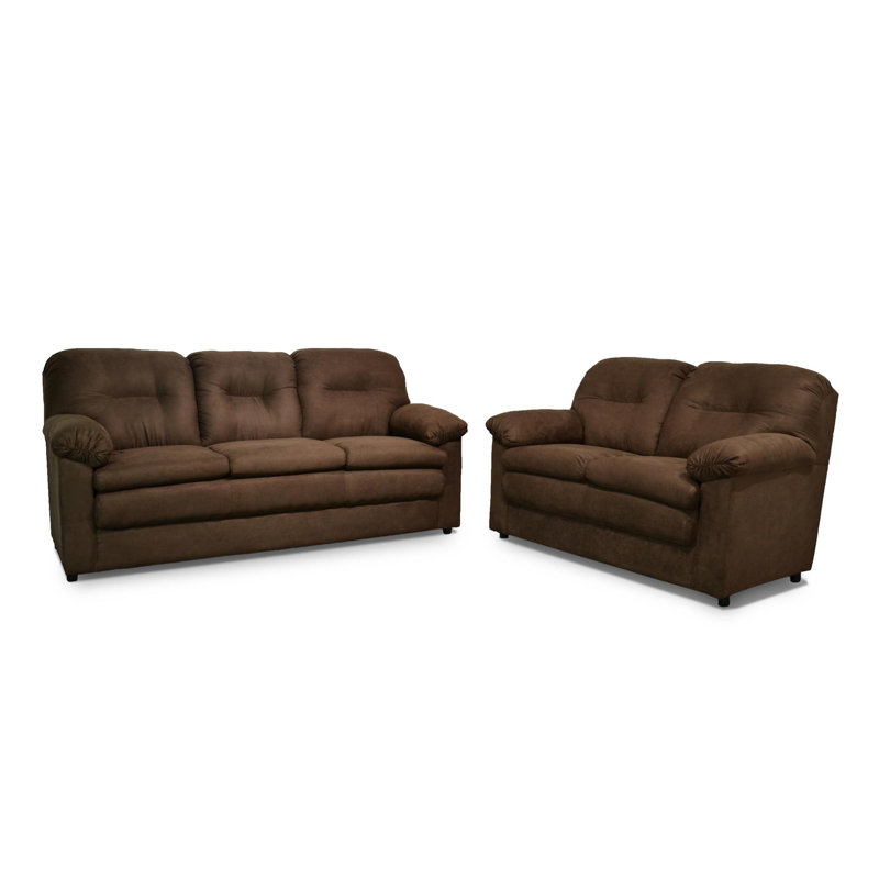 Jiromi Upholstered 57'' Loveseat, Bulldozer Java