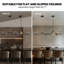 9-Light Spherical Chandelier with Dimmable Kitchen Island