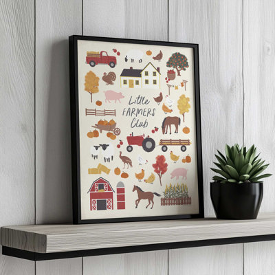 «Harvest Village VI» par Laura Marshall, reproduction d'art