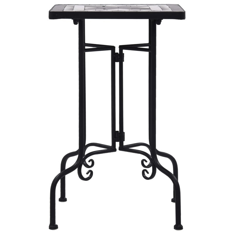 Clubmoss Square 35Cm L Bistro Table, Black