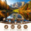 Papier peint adhésif auto-adhésif Fantastic Autumn Sunset Hintersee Lake-374389474