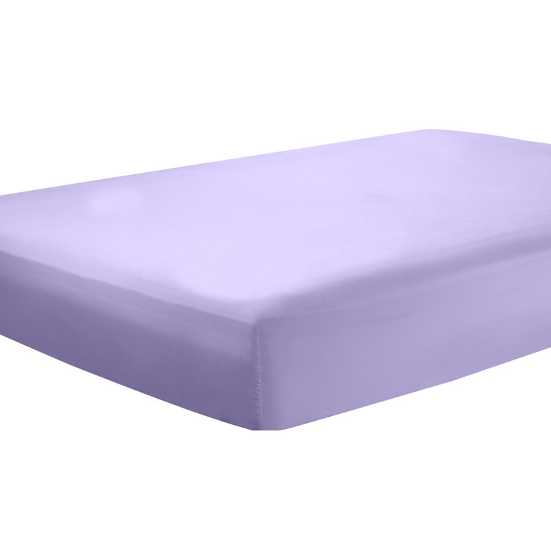 Drap-housse simple de couleur unie Premier., Simple, Lavande