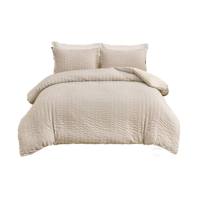 Microfiber Solid Colour Duvet Cover Set
