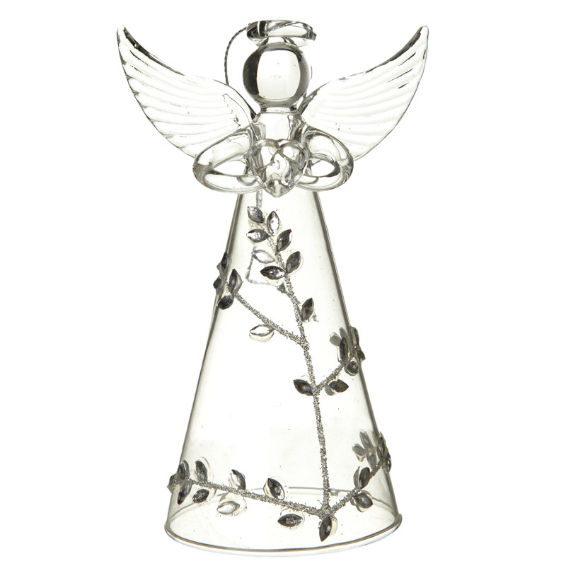 Mcdaniel 11cm Glass Hanging Figurine Ornament