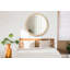 Huldar Glass Flat Wall Mirror