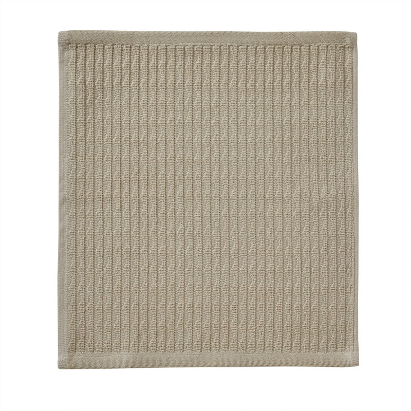Breakwater Bay Longborough Wash Cloth (4-Pack),Spice, Tan