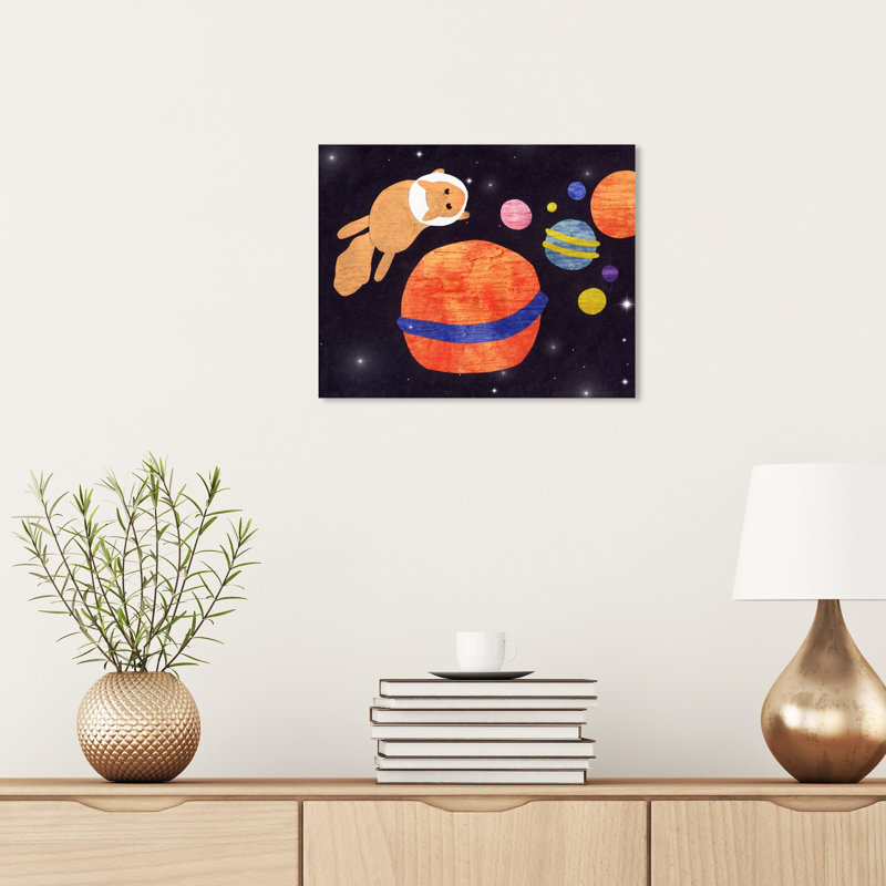 Art sur toile explorer Dwyer, H 17 po x l 20 po x P 1,5 po