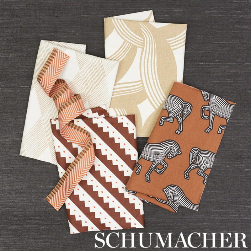 Faubourg Fabric, Brown