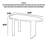 Geometric Solid Wood Office Desk-606821406