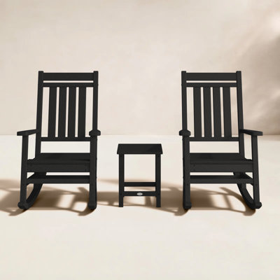 POLYWOOD® Rocker 2-Person Patio Seating Group