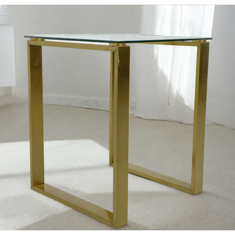 Table de bout en verre Kyia