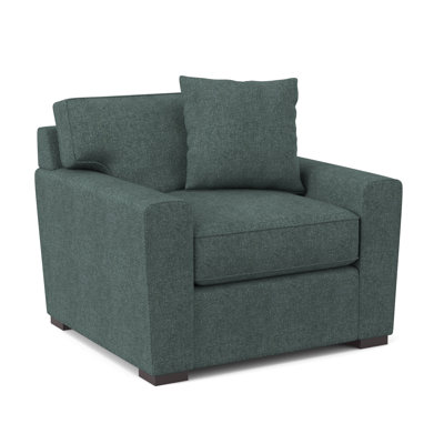 Fauteuil en polyester l 42 po Zinah