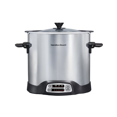  Hamilton Beach® Sear & Cook 10 Quart Stockpot Slow Cooker