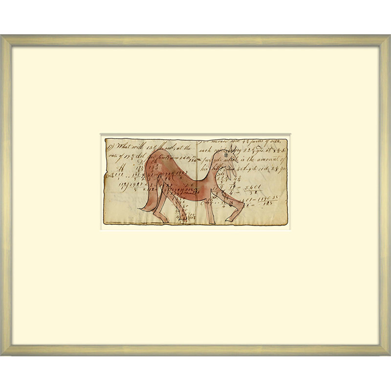 Mennonite Drawing, Sway Back Horse Giclee Print by Soicher Marin Archives