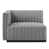 100% polyester gris clair