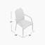 Chaises d'extérieur en osier, 54020 KD MP2, 2 chaises / ensemble