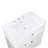 Bathroom Vanity with Sink, Three Drawers and Door Shelf-640249242