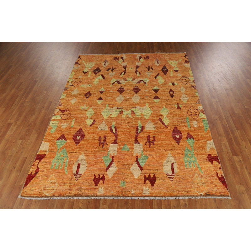 Geometric Moroccan Oriental Area Rug 7x9