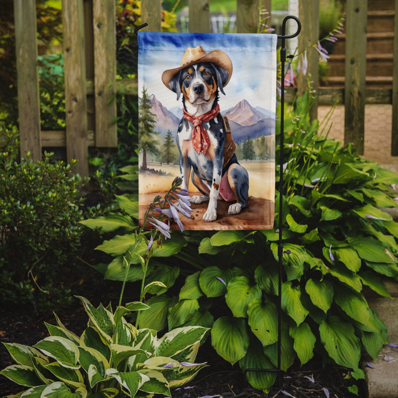 Drapeau Cowboy Welcome Garden, Catahoula