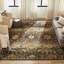 Oriental Hand-Knotted Wool Blue/Gray/Brown Area Rug-93800019