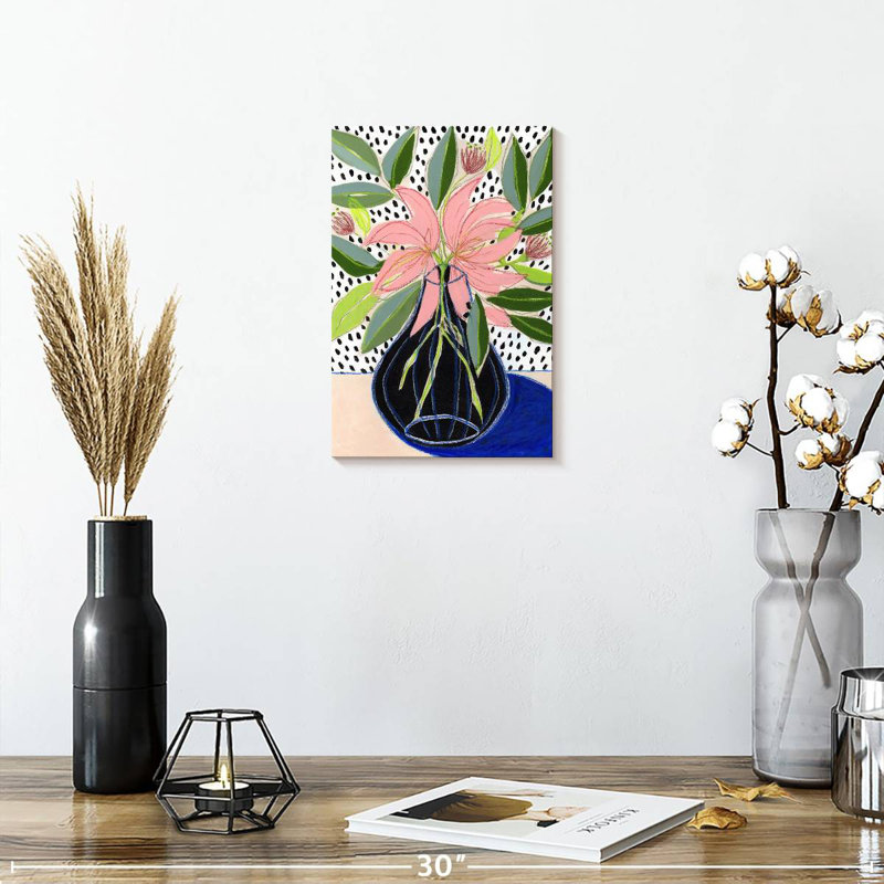 Harnek Lavish Spring Florals IV, 12" H x 8" W