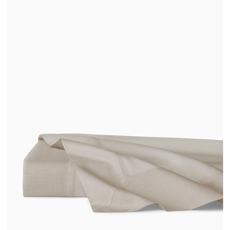 Carlotta Flat Sheet, Queen Flat Sheet, Taupe