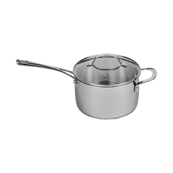 High Quality Sus 304 Stainless Steel 18/10 Sauce pan WITH LID