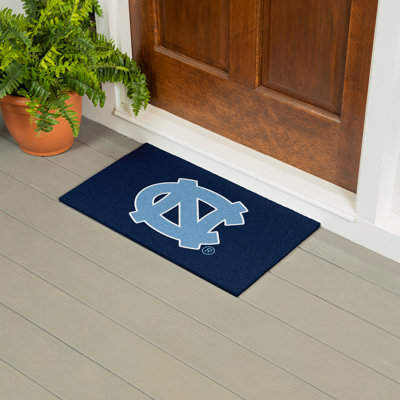 Tapis polychrome en PVC, 16 po x 28 po, Université de la Caroline du Nord