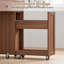 53″W Pull-Out Sewing Craft Table with Storage,Mobile Sewing Machine Desk with Drawers & Adjustable Cabinet-137891823