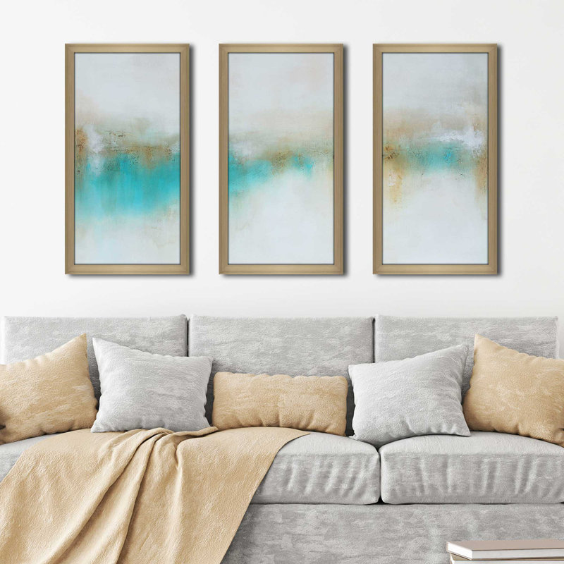 " Wonderland " 3 - Pieces, 40.5" H x 25.5" W x 1" D