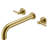 SUMERAIN High Flow Bathtub Faucet,  Extra Long Spout Double Handle Wall Mounted Tub Filler-64613512-92914149