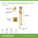 Duro HydroMersion Single Handle Shower System with Hand Spray