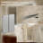 60"W X 36"H Smart Tri-Fold Bathroom Vanity LED Makeup Mirror Front/Backlit Lighting With Dual Light Strips With 5X Movable Magnetic Magnifier-477271712