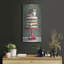  «Support à gâteaux écureuils à pois» par Heather Gauthier, art mural en métal, 12 po x 24 po-1436857925