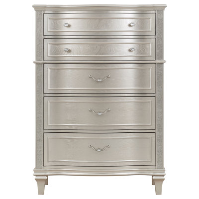 Commode 5 tiroirs avec tiroir caché